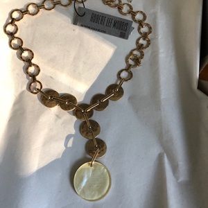 Robert Lee Morris chain statement necklace